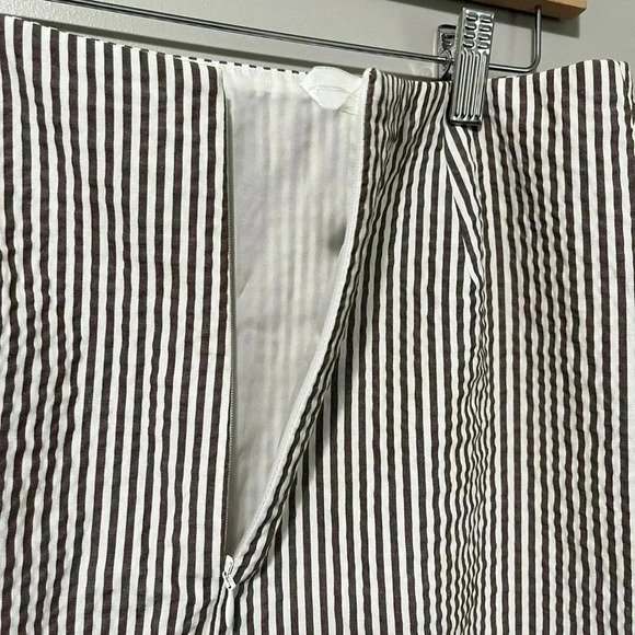 Brooks Brothers Striped Pencil Skirt - Picture 8 of 11